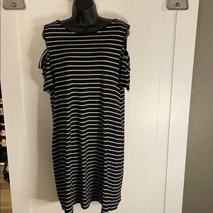 cold shoulder dress